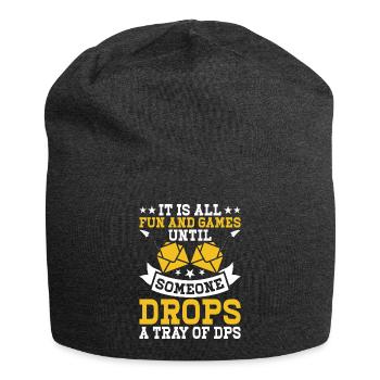 Briefträger Postbote - Jersey-Beanie - Anthrazit - Vorne