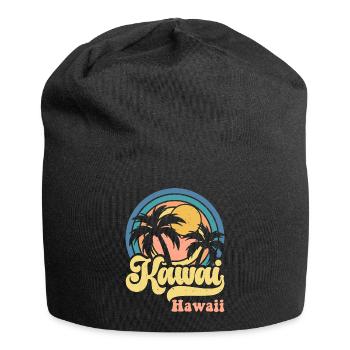 Hawaii - Jersey-Beanie - Schwarz - Vorne