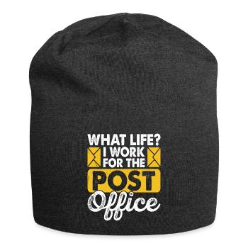 Briefträger Postbote - Jersey-Beanie - Anthrazit - Vorne
