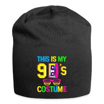 C’est mon costume de fête des années quatre-vingt-dix des années 90 - Bonnet en jersey - noir - Devant