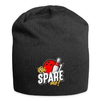 Alley Bowling Oh Spare Me Bowling Game Ninepins - Jersey Beanie - black - Front