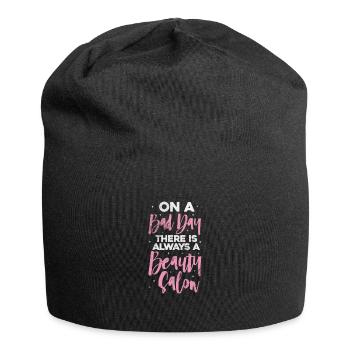 Esthéticien - Bonnet en jersey - noir - Devant