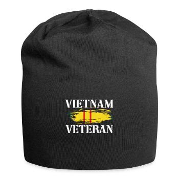 Us Army Vietnam Veteran - Jersey-Beanie - Schwarz - Vorne