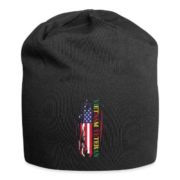 Us Army Vietnam Veteran - Jersey-Beanie - Schwarz - Vorne