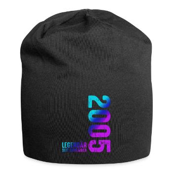 Since November 2005 Year 2005 Retro Vintage 2005 - Jersey-Beanie - Schwarz - Vorne