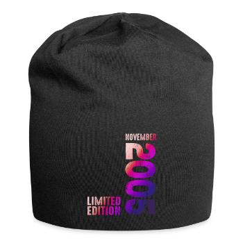 November 2005 Vintage Aesthetic 2005 Since 2005 - Jersey-Beanie - Schwarz - Vorne