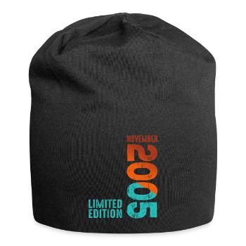 Since November 2005 Year 2005 Retro Vintage 2005 - Jersey Beanie - black - Front