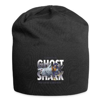 Ghost Shark Halloween Vous pouvez avoir peur maintenant - Bonnet en jersey - noir - Devant