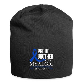 Stolzer Bruder Eines Myalgische - Jersey-Beanie - Schwarz - Vorne