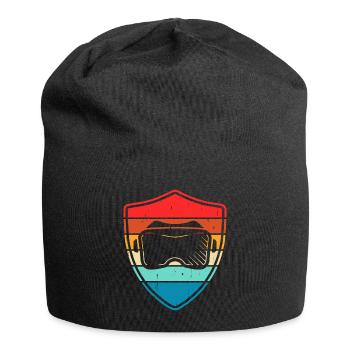 VR Virtual Reality - Jersey Beanie - black - Front