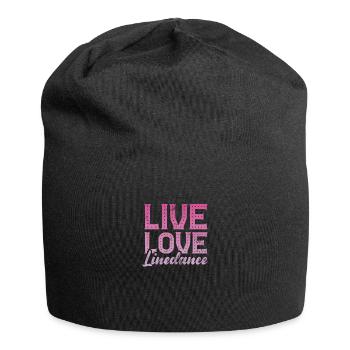 Danse en ligne - Bonnet en jersey - noir - Devant