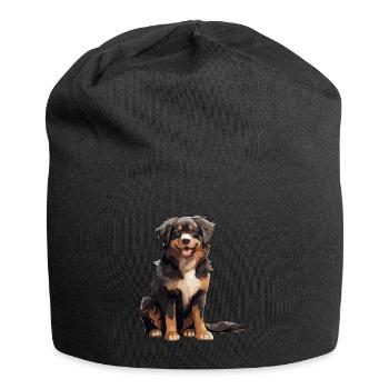 Hovawart owner farmer dog Purebred - Jersey Beanie - black - Front