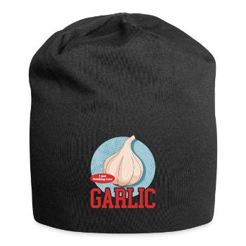 Garlic Garlic Flavor Gift - Jersey Beanie - black - Front