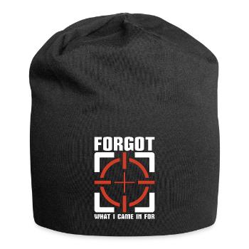 Target Sports Forgot What I Came In For Dartboard - Jersey Beanie - black - Front