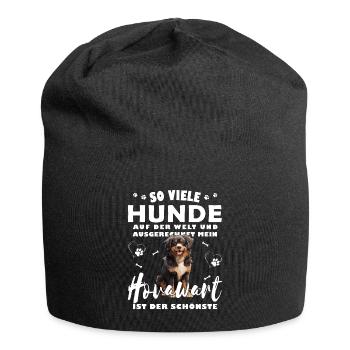 So viele Hunde auf der Welt - Hovawart - Jersey-Beanie - Schwarz - Vorne