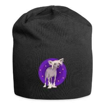 Chinese Crested Chinese Crested Gift - Jersey Beanie - black - Front