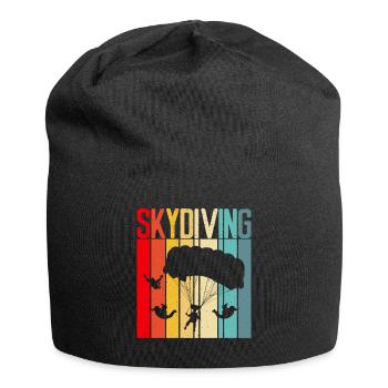 Skydiving - Jersey-Beanie - Schwarz - Vorne