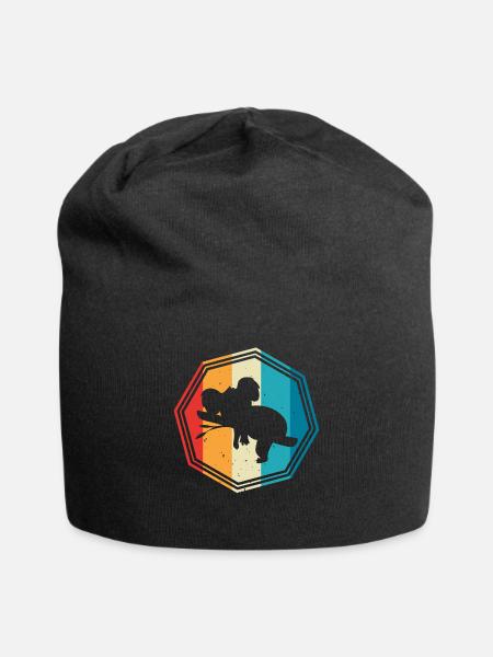 Koala - Jersey-Beanie - Schwarz