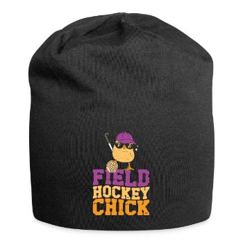 Hockey sur gazon Poulet Hockey sur gazon - Bonnet en jersey - noir - Devant
