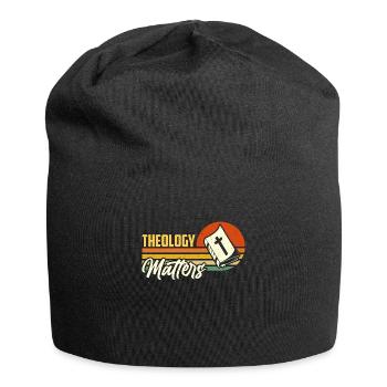 L’importance de la théologie Théologien religieux Théologien - Bonnet en jersey - noir - Devant