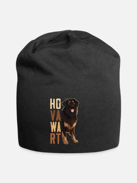 Hovawart besitzer Bauernhund Reinrassig Retro - Jersey-Beanie - Schwarz