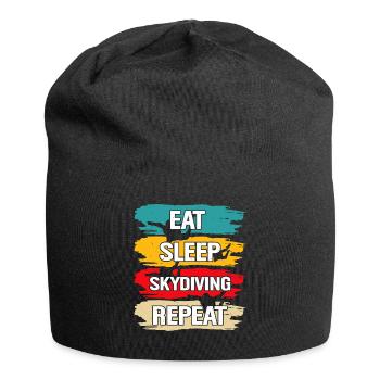 Skydiving - Jersey-Beanie - Schwarz - Vorne