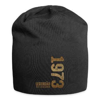Since December 1973 Year 1973 Retro Vintage 1973 - Jersey-Beanie - Schwarz - Vorne
