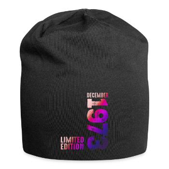 Since December 1973 Year 1973 Retro Vintage 1973 - Jersey-Beanie - Schwarz - Vorne