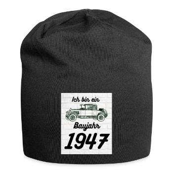 Oldtimer 1947 - Jersey-Beanie - Schwarz - Vorne