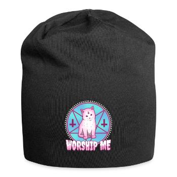 Worship me - Jersey Beanie - black - Front