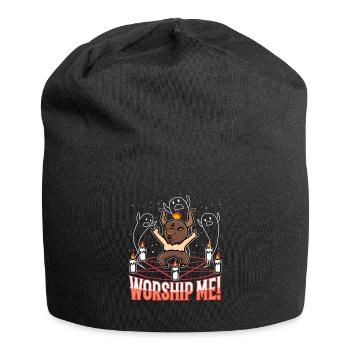 Adorez-moi - Bonnet en jersey - noir - Devant