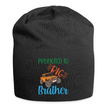 big brother, Befördert zum großen Bruder Geschenk - Jersey-Beanie - Schwarz - Vorne
