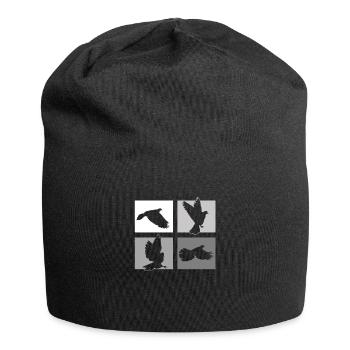 Pigeons Éleveurs Pigeon Sport Pigeons Pigeons Voyageurs Accessoires - Bonnet en jersey - noir - Devant