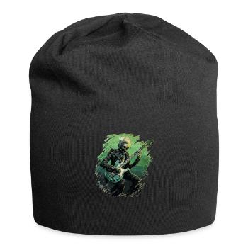 Gitarristen-tshirt E-Gitarren-Saiten - Jersey-Beanie - Schwarz - Vorne