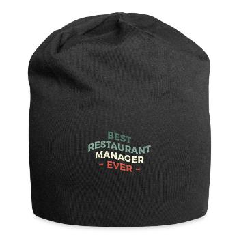 Best Restaurant Manager Ever - Jersey Beanie - black - Front