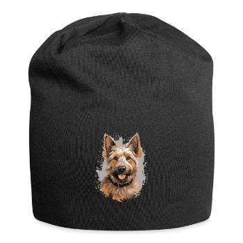 Chien Berger Picard - Bonnet en jersey - noir - Devant