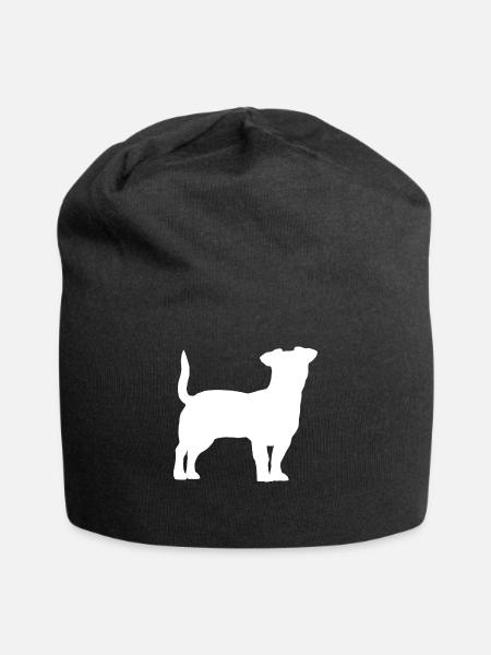 Jack Russell Terrier - Jersey Beanie - black