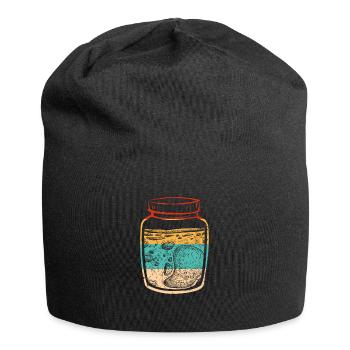 Colorful sourdough - Jersey Beanie - black - Front