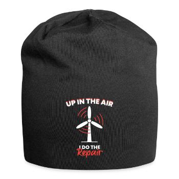 Up In The Air Wind Wind Power Wind Energy - Jersey Beanie - black - Front