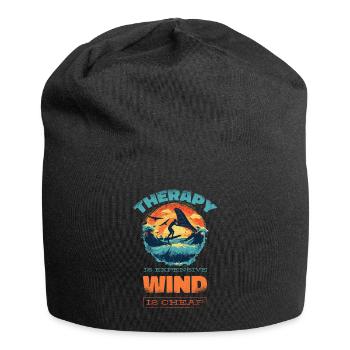 Wingfoil-Surfer Wingfoiling Zubehör Wing-Foiling - Jersey-Beanie - Schwarz - Vorne