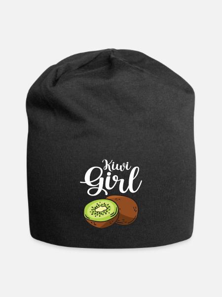 Kiwi - Bonnet en jersey - noir