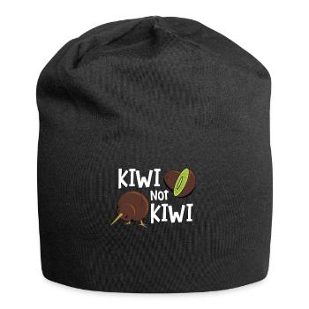 Kiwi - Jersey Beanie - black - Front