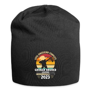 Großer Bruder 2023 Loading Complete Gamer - Jersey-Beanie - Schwarz - Vorne