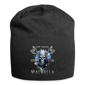 RagnarökCraft Das Geschenk für Ragnarök-Anbeter - Jersey-Beanie - Schwarz - Vorne