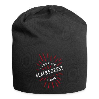 Schwarzwald Dorf Naturliebahber Schwarzwälder Dorf - Jersey-Beanie - Schwarz - Vorne