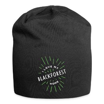 Black Forest Village Nature Hiking Home Village - Jersey Beanie - black - Front