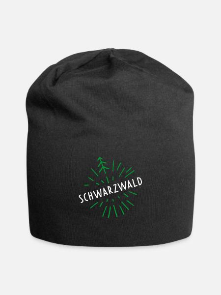 Schwarzwald Schwarzwälder Heimat Dorfleben Bauern - Jersey-Beanie - Schwarz