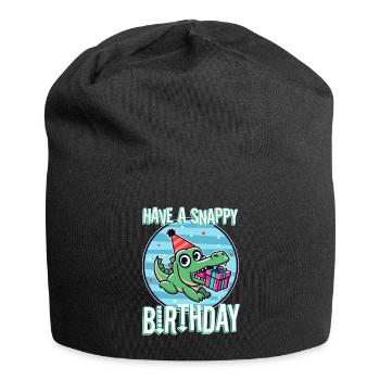 Have a Snappy Birthday - Jersey Beanie - black - Front