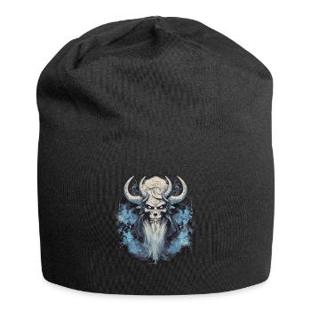Valhalla Warrior : le cadeau pour les fans de guerriers - Bonnet en jersey - noir - Devant