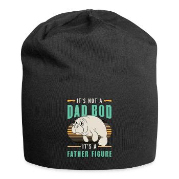 Dugong Ce n’est pas un dad bod, ce sont des animaux marins - Bonnet en jersey - noir - Devant